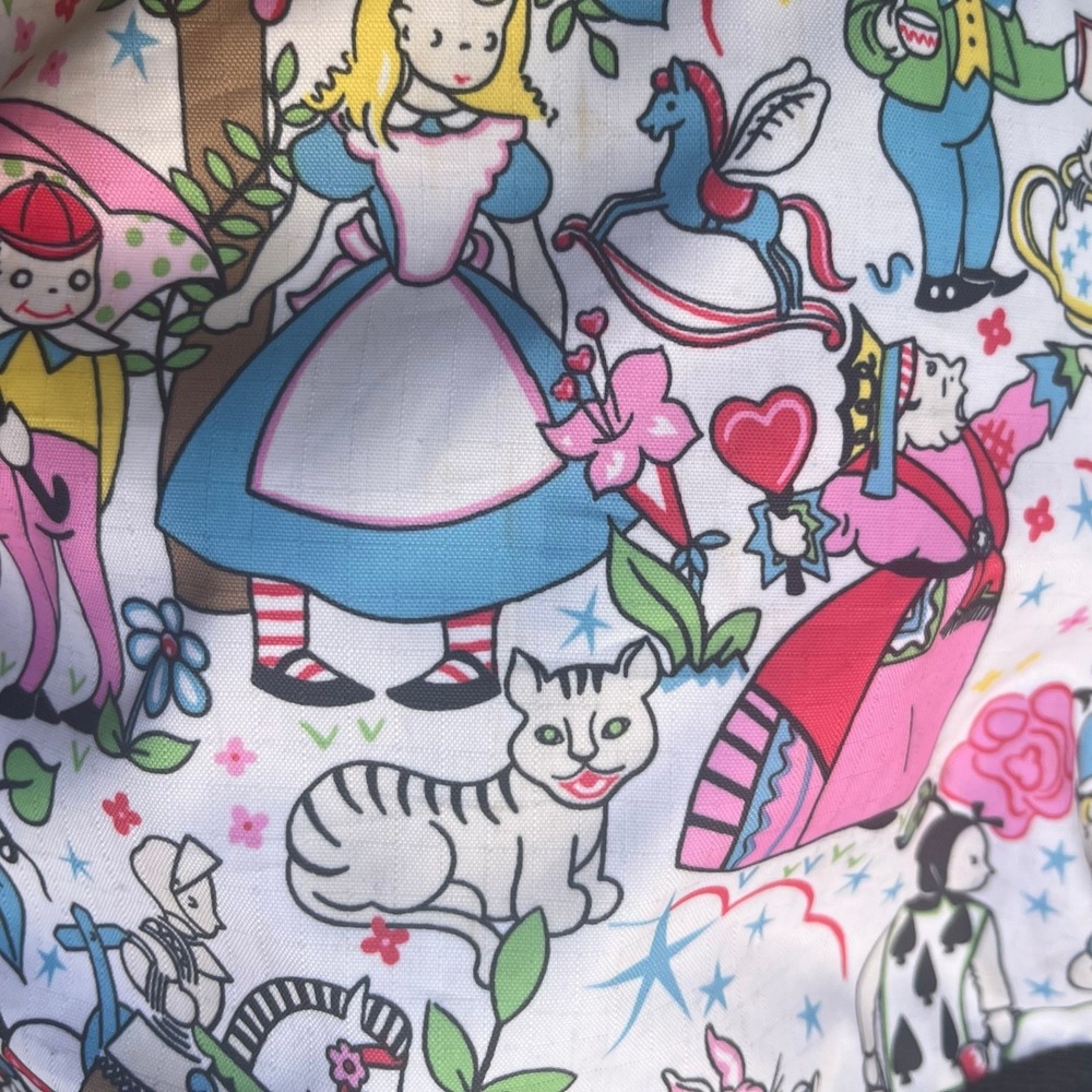 LeSportsac Disney Alice in Wonderland Large Weekender Duffel Bag Y2K - Picture 5 of 5